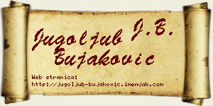 Jugoljub Bujaković vizit kartica